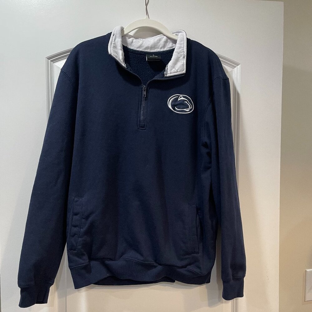 PSU pullover navy & white, size L